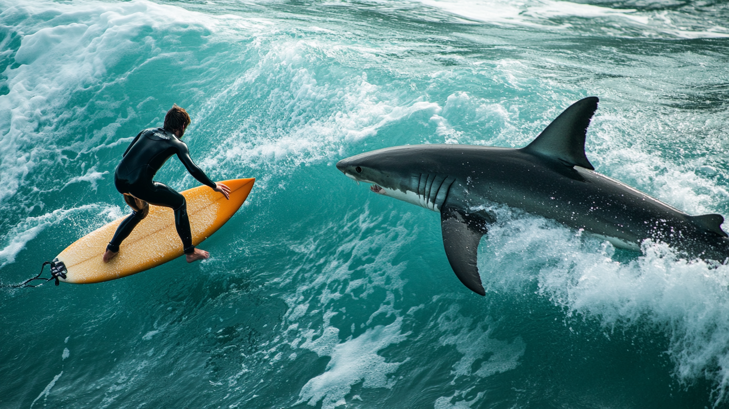 Florida Surfers Brave Shark Attacks to Pursue Their Passion