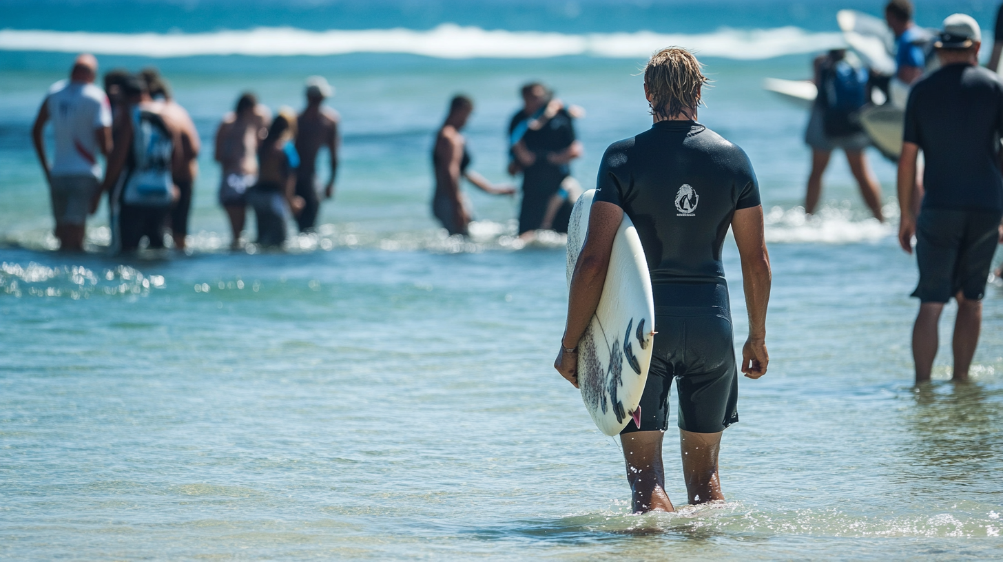 Surfer Overcomes Second Shark Bite at Same Beach After 11 Years