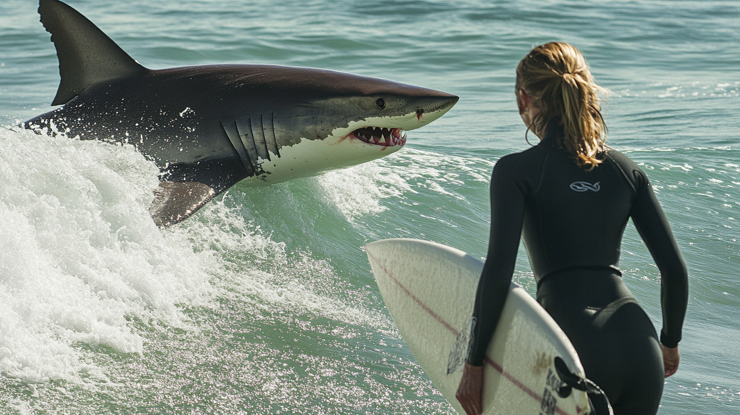 Florida Surfer Triumphs Over Second Shark Attack at Same Beach After 12 Years