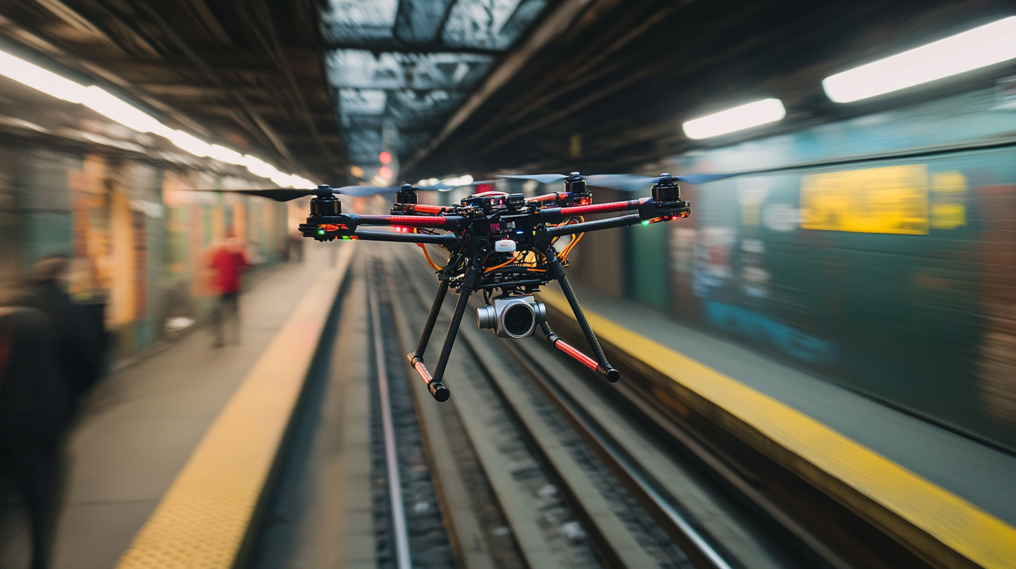 NYC Implements Drones to Tackle Subway Surfing Deaths