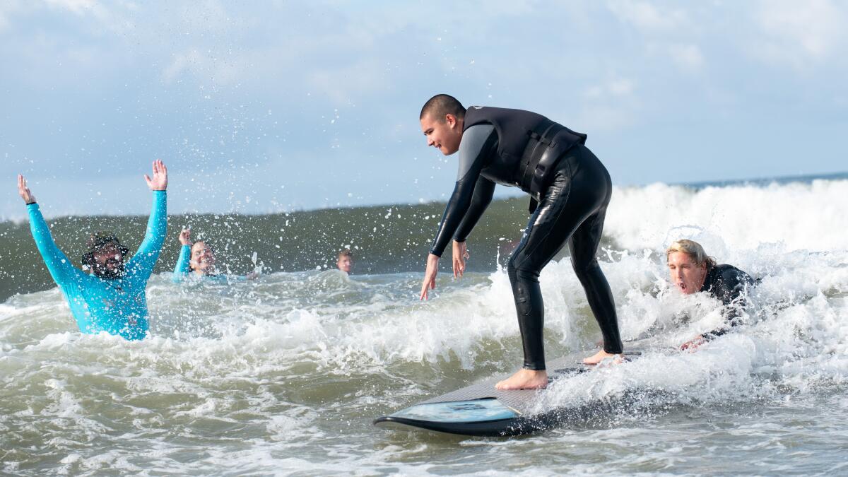 Children with Special Needs Experience Surf Therapy at Blackies