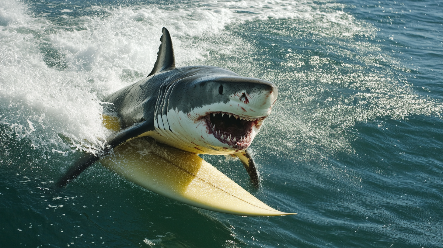 Shark Attack Leaves Surfer Severely Injured