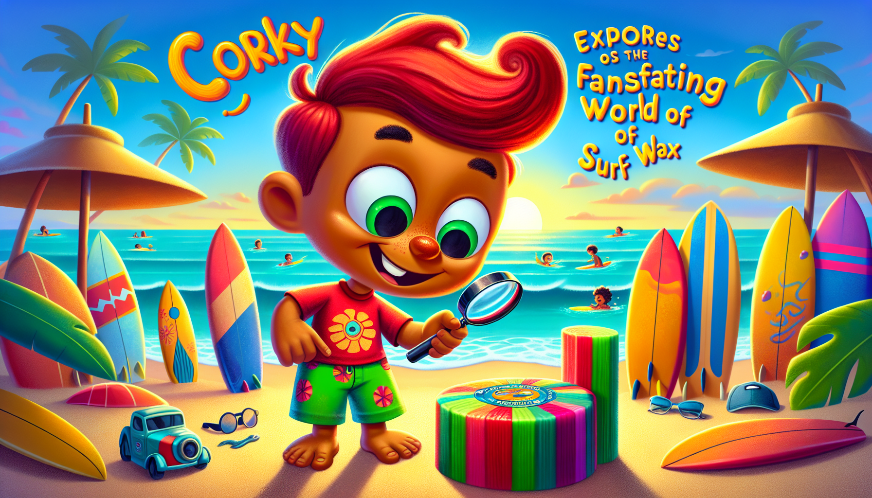 Corky Explores the Fascinating World of Surf Wax