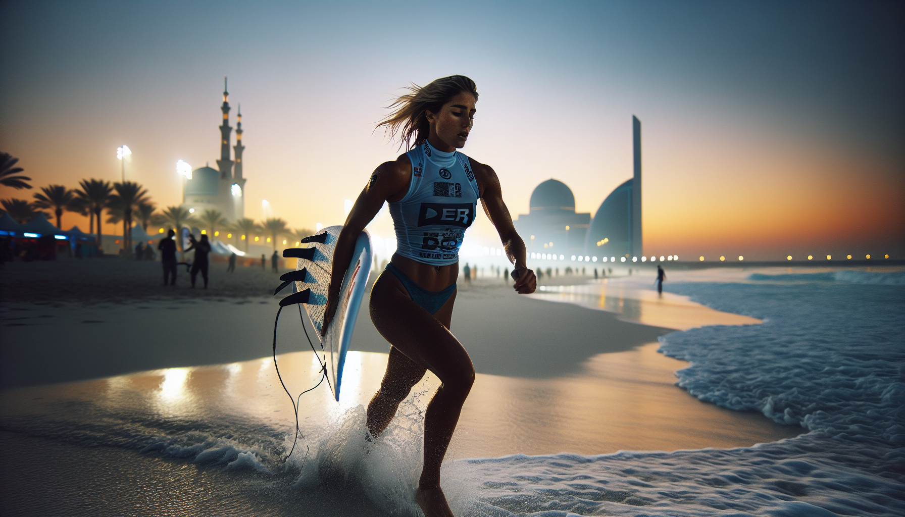 Erin Brooks Exits Quarterfinals at Surf Abu Dhabi Pro