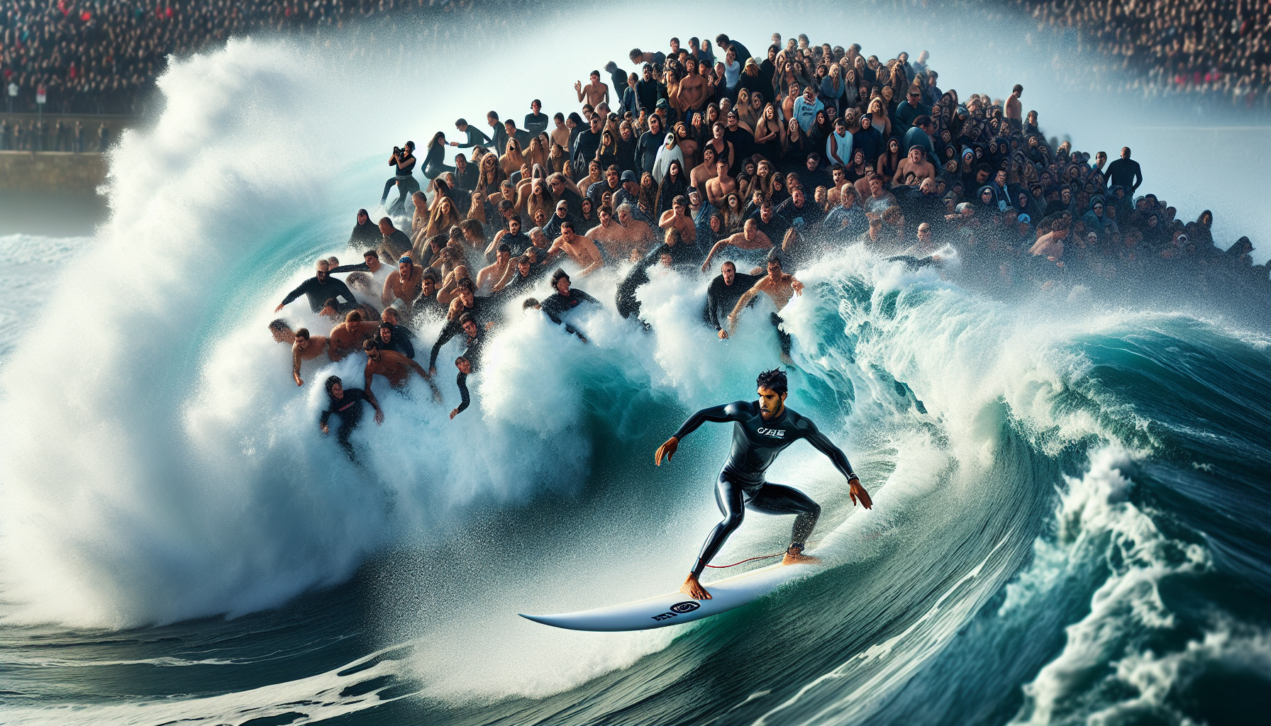 Portugal's Thrilling Big Wave Surfing Challenge