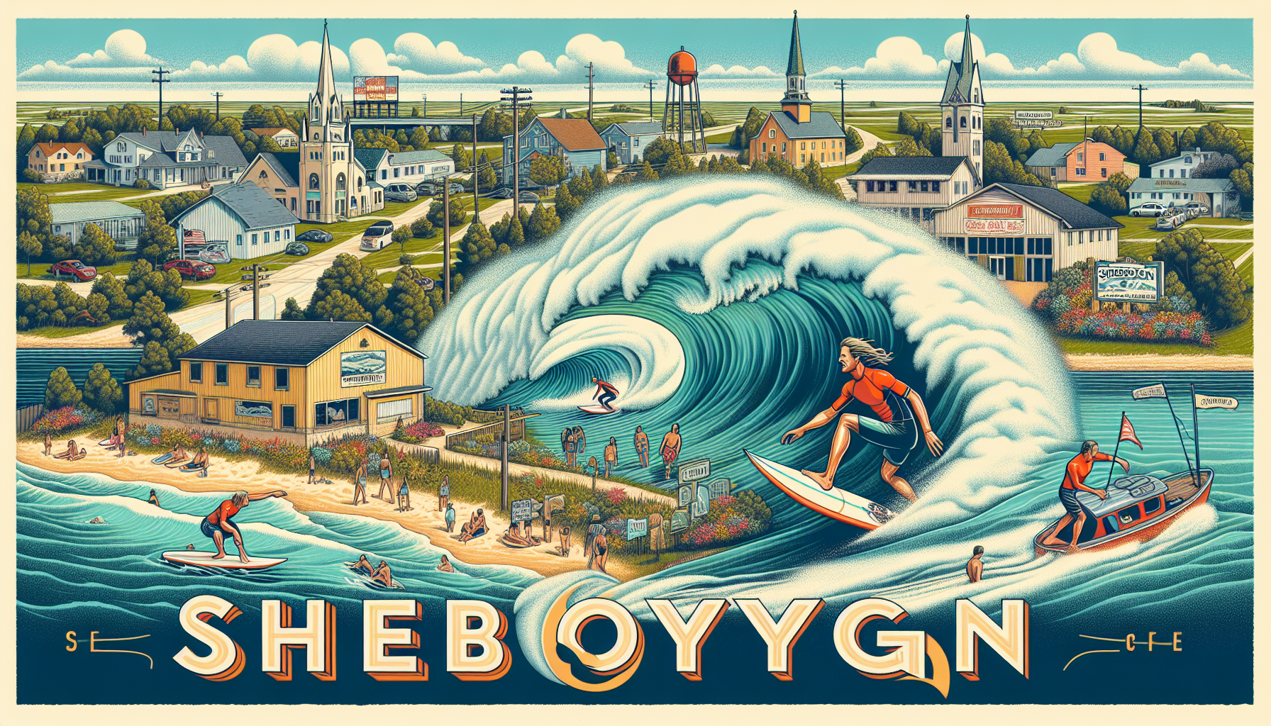 Sheboygan Emerges as Wisconsin's Top Surf Spot, Dubbed 'Malibu of the Midwest'