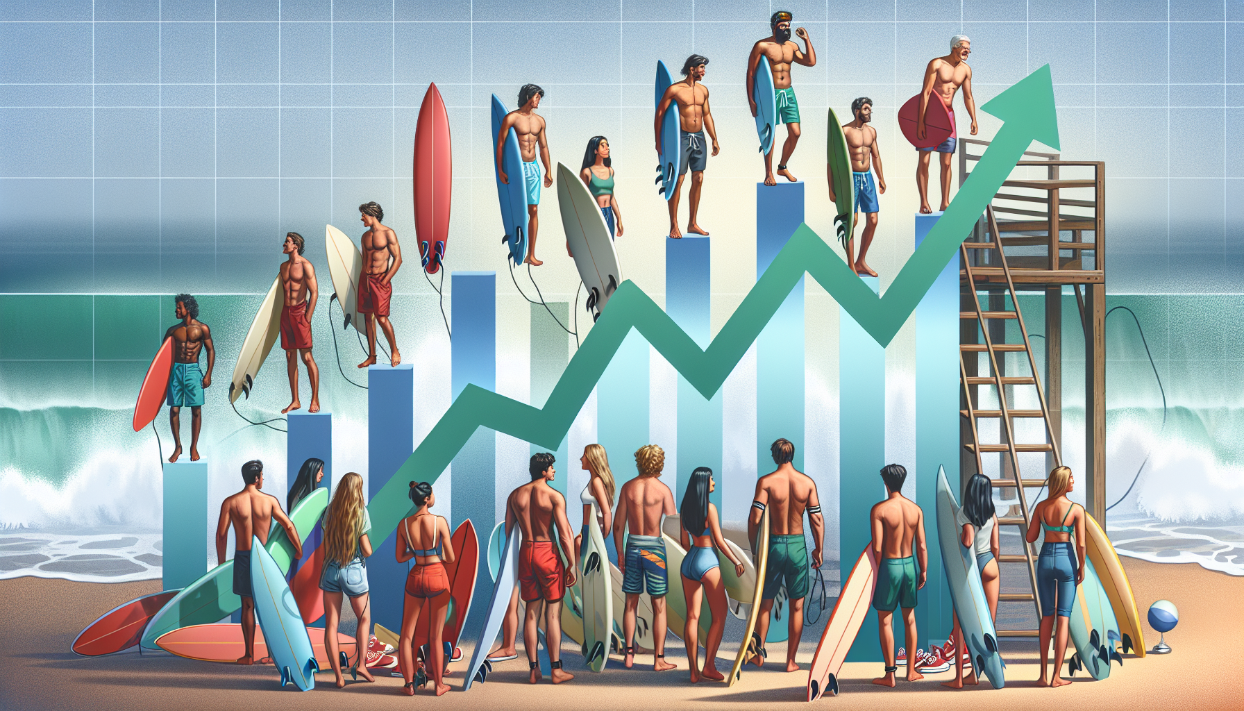 Surfing Tourism Market Expected to Hit USD 236.59 Billion by 2034 with 12.30% CAGR Growth
