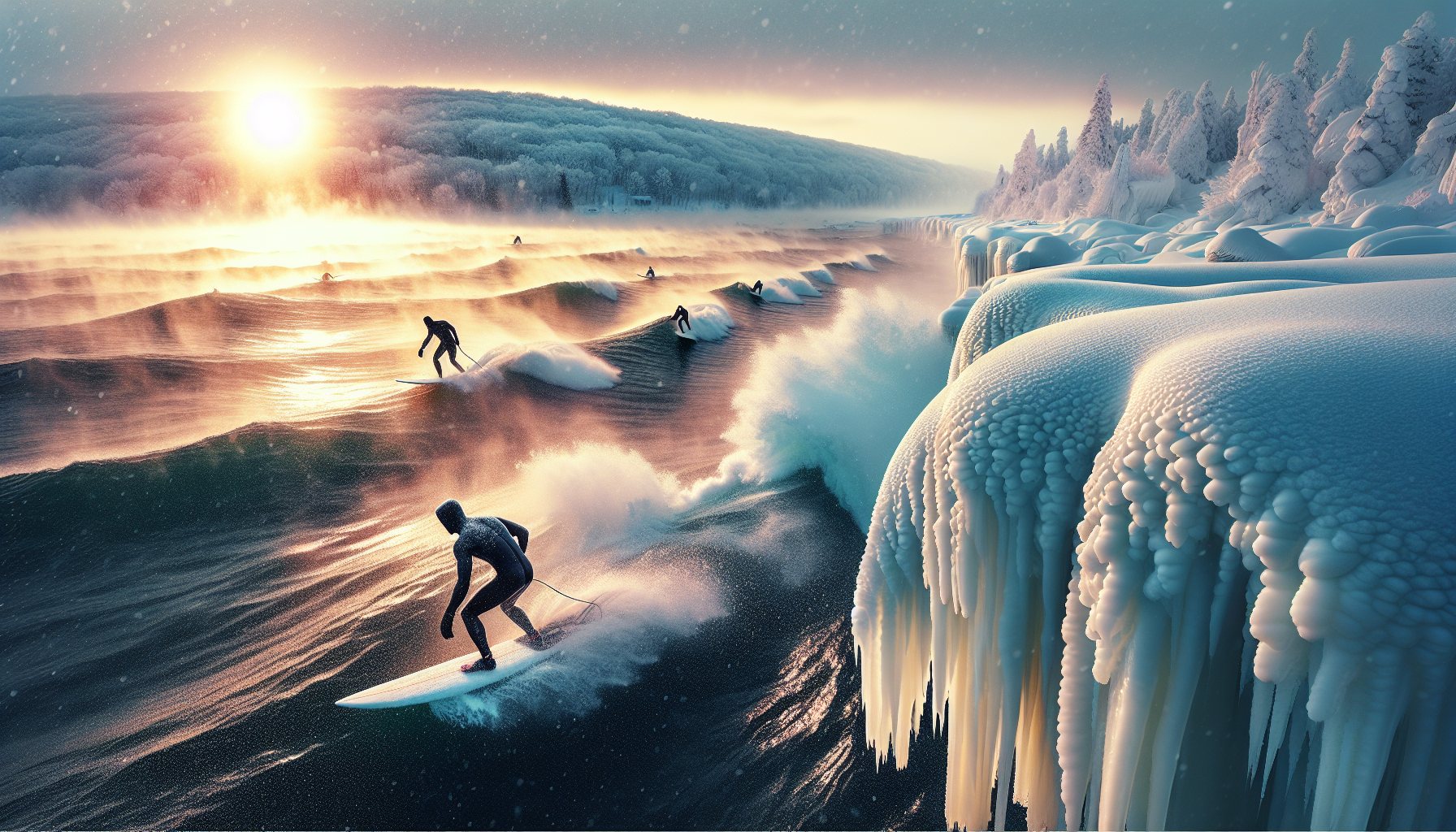 Wisconsin: A Hidden Gem for Winter Surfing Adventures