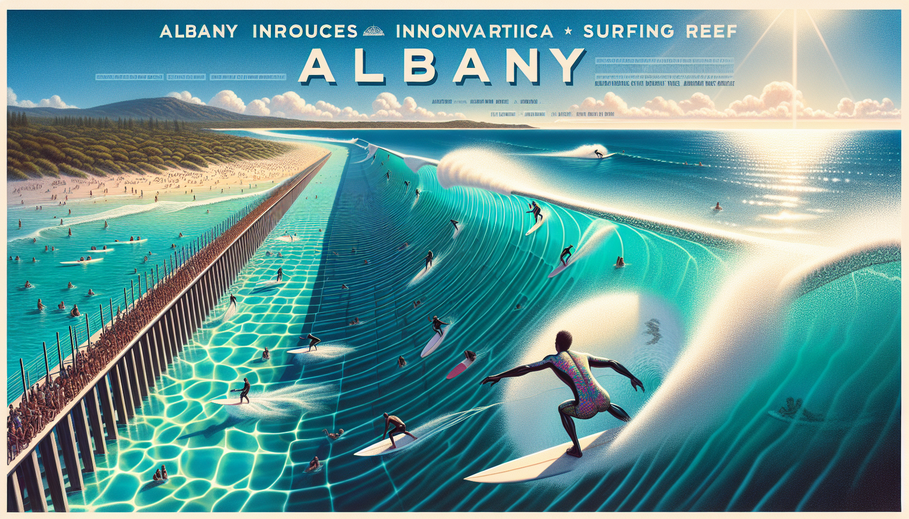 Albany Introduces Innovative Artificial Surfing Reef