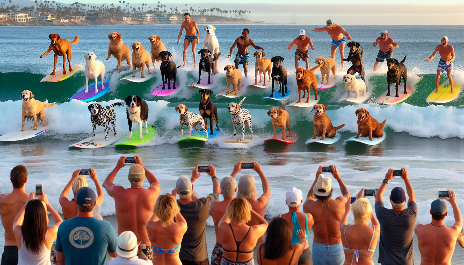 Dogs Surf Together at San Diego Beach, Viral Video Leaves Viewers ‘Embarrassed’