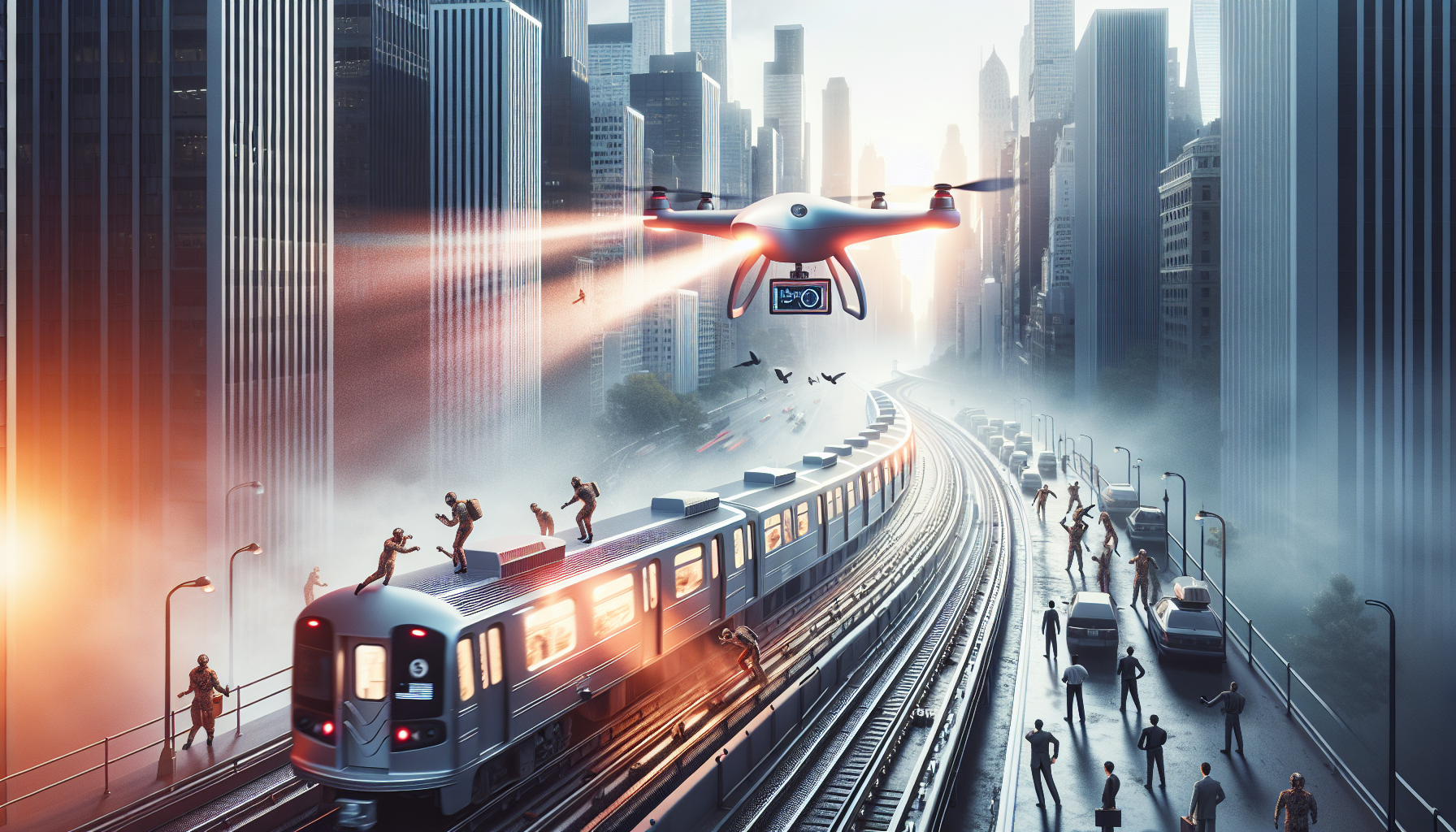 Drones Prevent Subway Surfing, Saving Lives