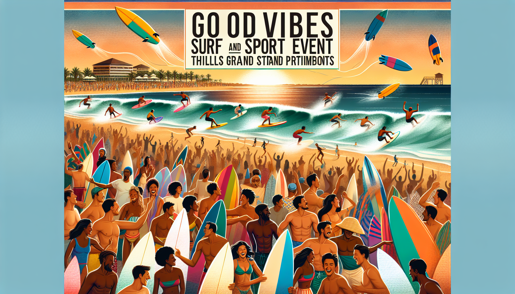 Good Vibes Surf and Sport Event Thrills Grand Strand Participants