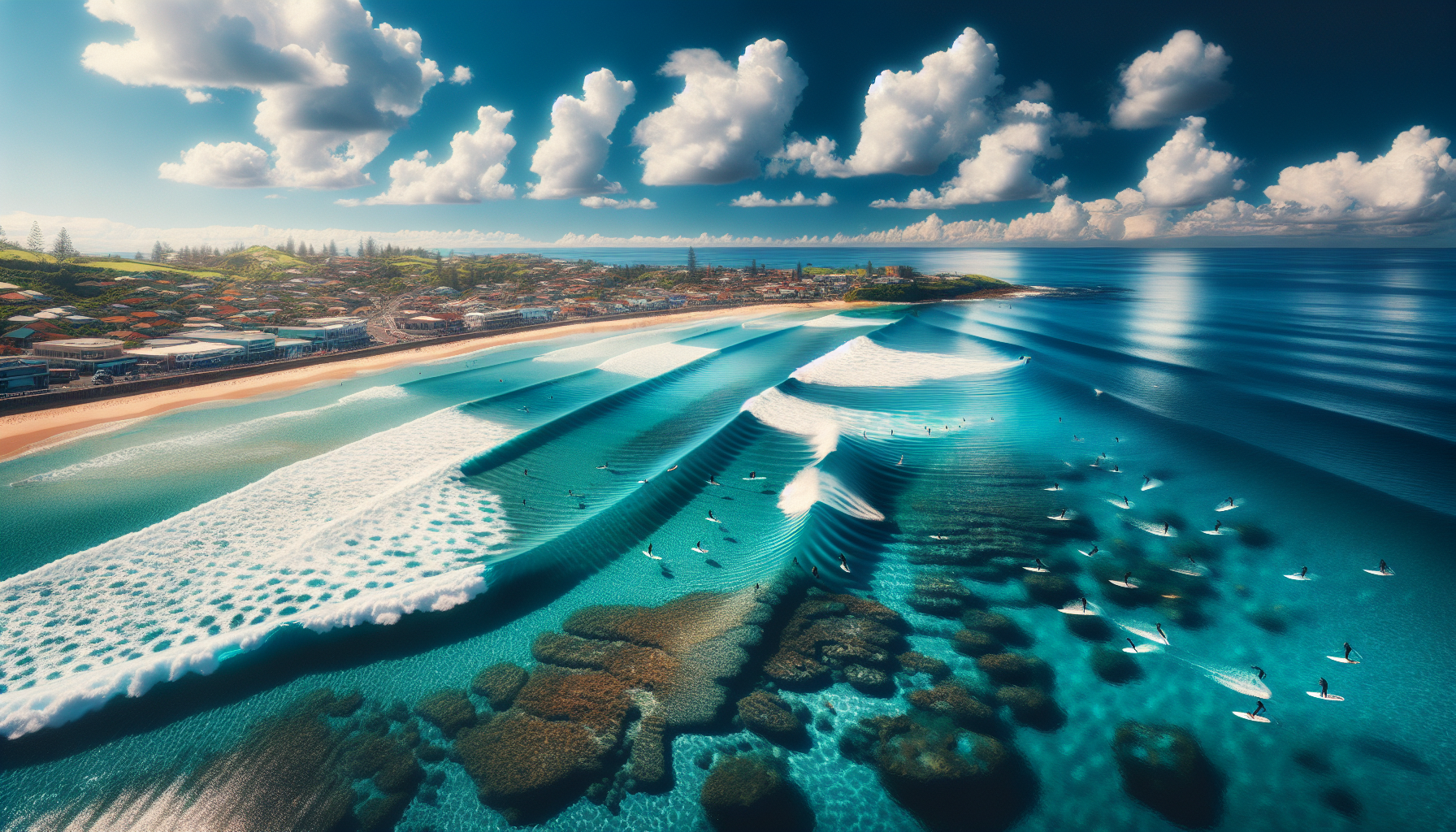 High-Performance Artificial Reef Enhances Town's Surfing Experience