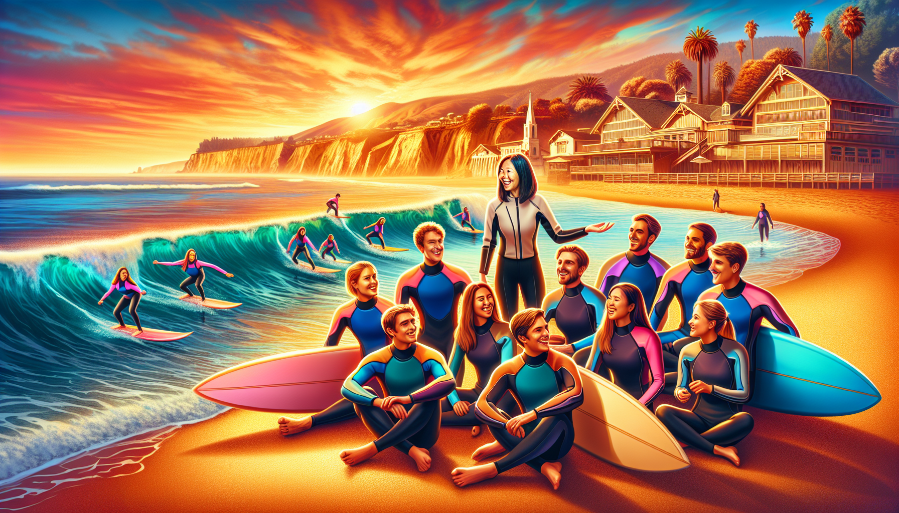 HPU Surfing Class Embarks on California Adventure