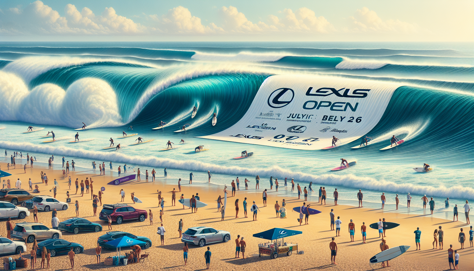 Lexus US Open of Surfing Starts in Huntington Beach on July 26