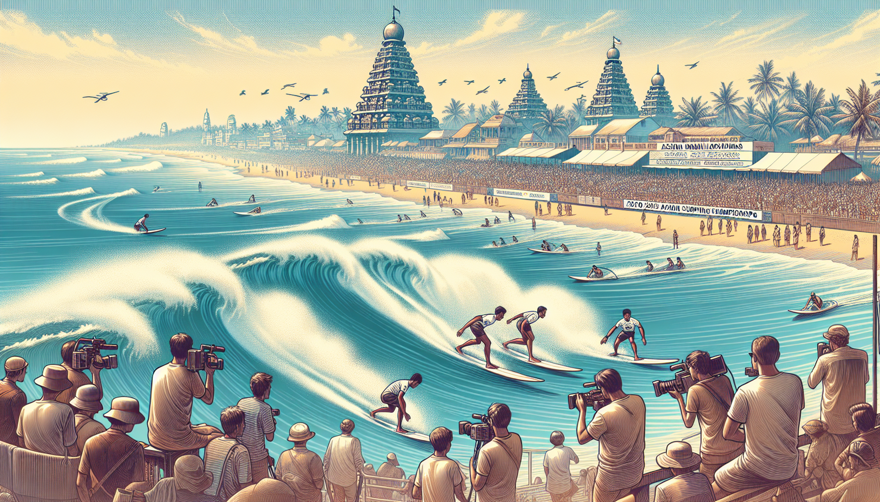Mamallapuram to Host 2025 Asian Surfing Championships