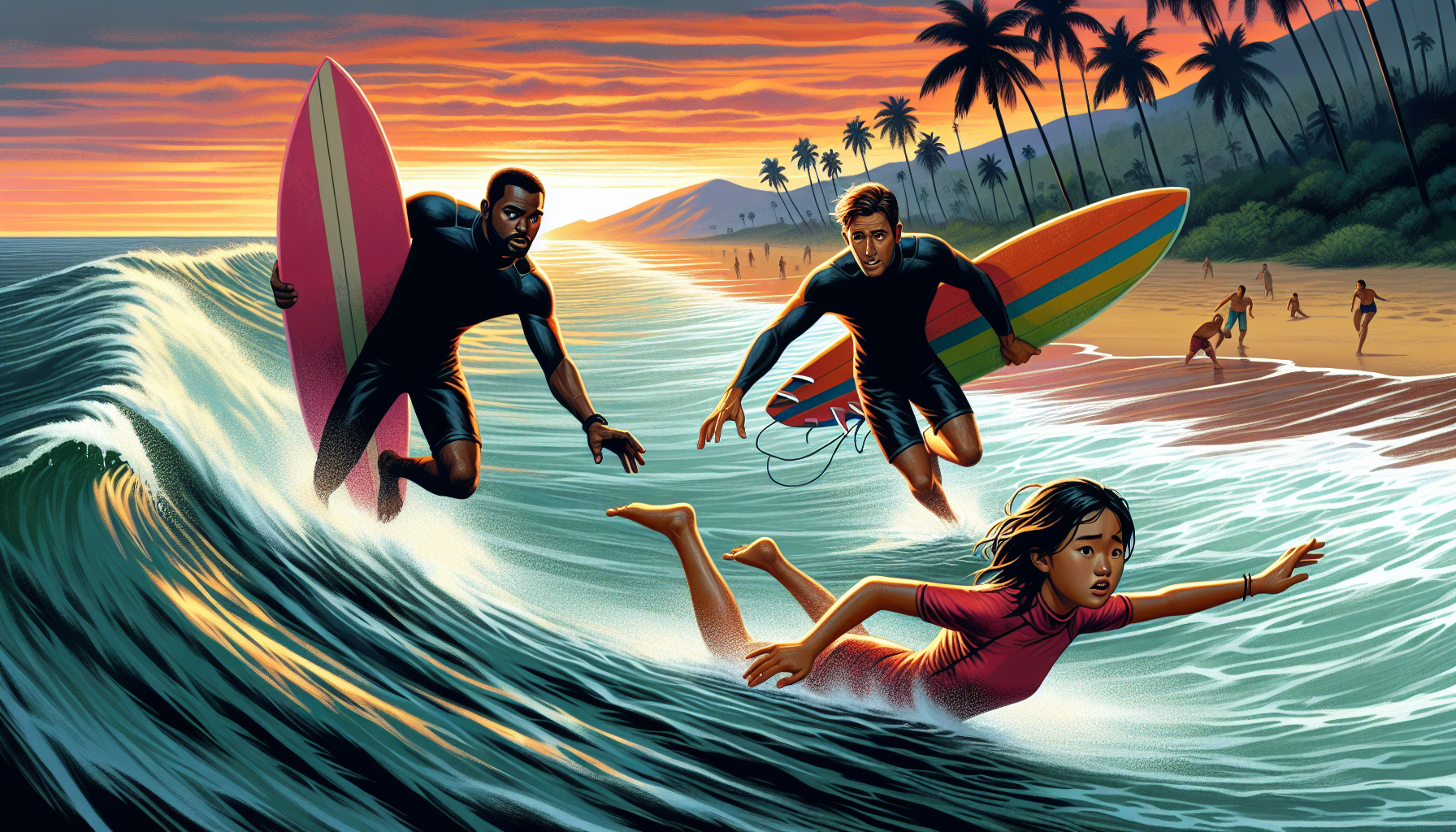 Surfers Save Malcolm-Jamal Warner's Daughter in Costa Rica Drowning Incident