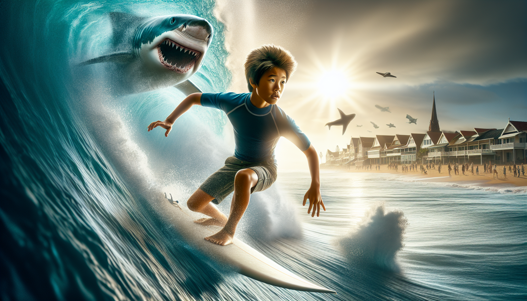 Teen Surfer Unfazed by Shark Attack in World’s Shark Bite Capital