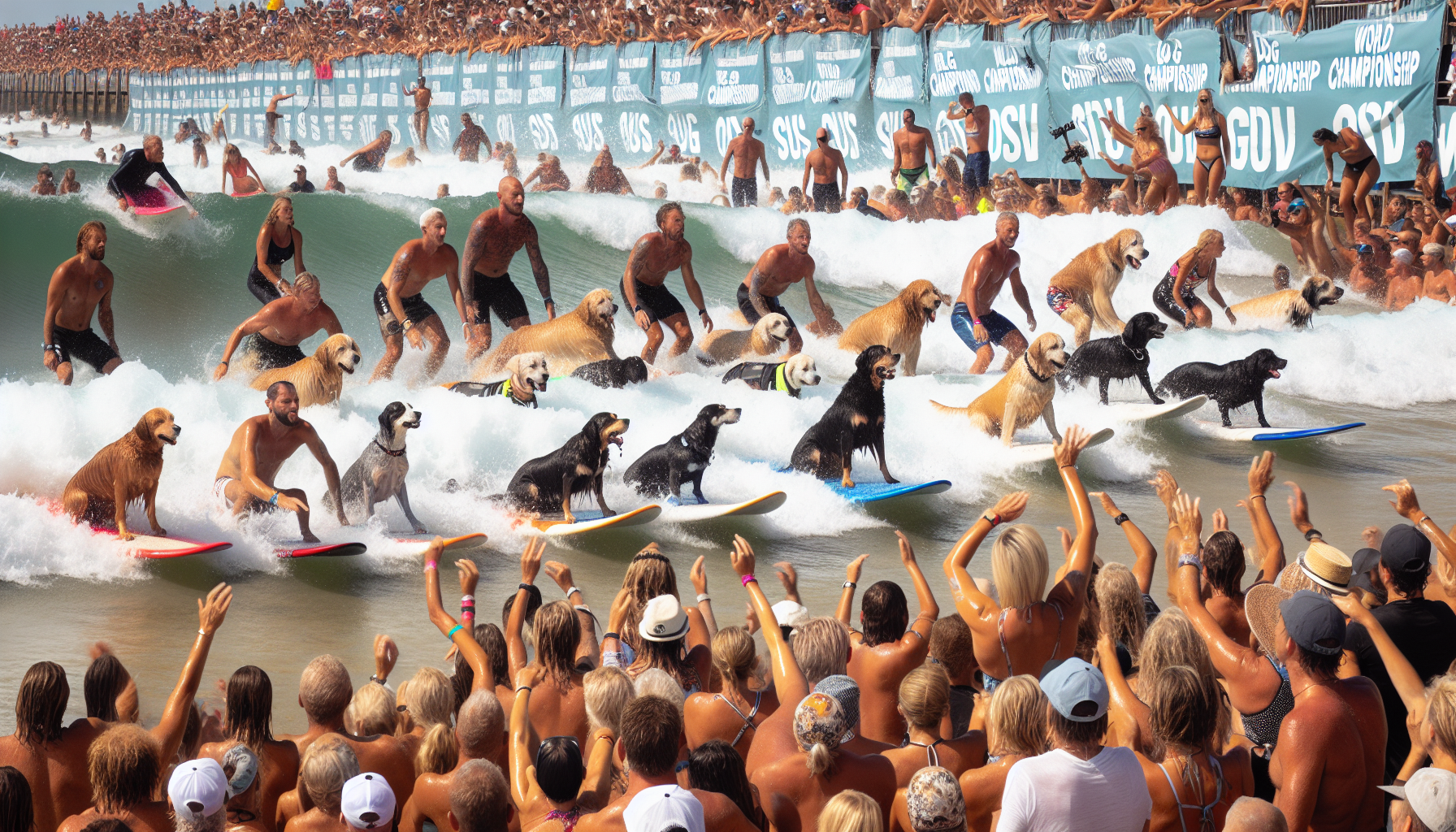 Dog Surfing World Championship