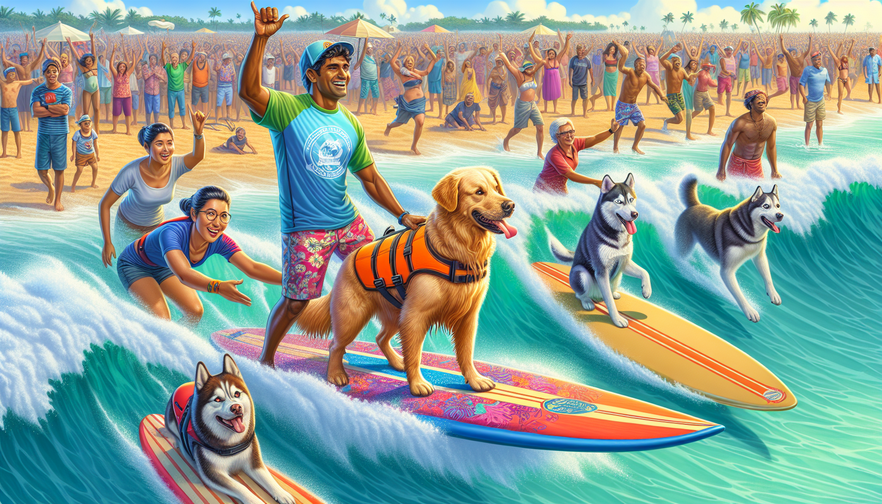 Dog Surfing World Championship